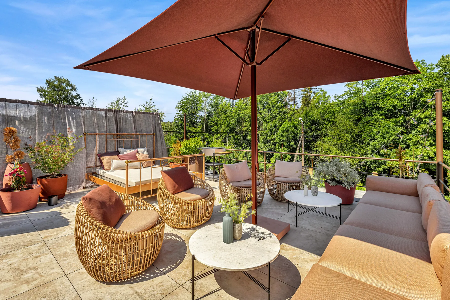 Takterrasse og hagestue — prosjektfoto 9